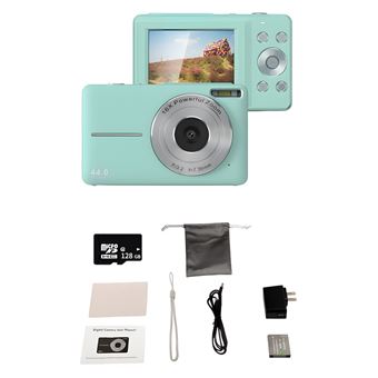 Câmara Digital SZSMART DC403 | Leve e Portátil | 128GB | Verde - 1