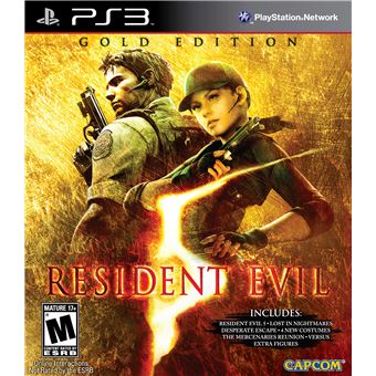 Videojogo Capcom Resident Evil 5 Gold, PS3 - 1
