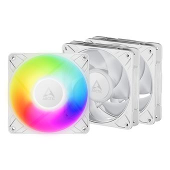 Ventoinha ARCTIC Freezer P12 Pro A-RGB (White) - 3 Pack | Branco - 1