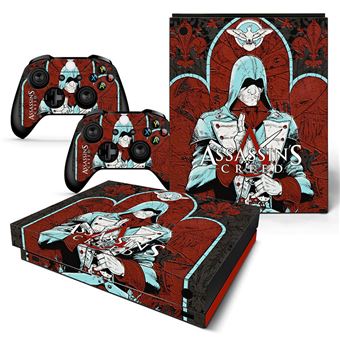 Autocolantes de Proteção HSMY para Consola e Comando Microsoft Xbox X - ASSASSINS CREED -TN-XBONEX-0216 - 1