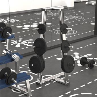 Disco de Musculação vidaXL 20 kg ferro fundido - 1