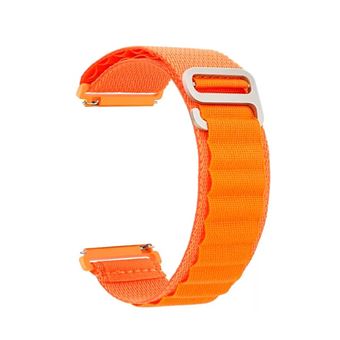 Bracelete Poliéster Alpine M Gift4Me para Garmin Vivomove | Laranja - 1