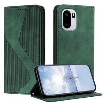 Capa ZURSANA para OnePlus 15R | Couro PU | Flip | Verde - 1