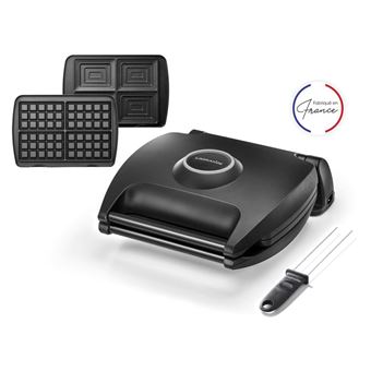 Máquina de Waffles LAGRANGE Gaufrier 4 Gaufres | Preto - 1