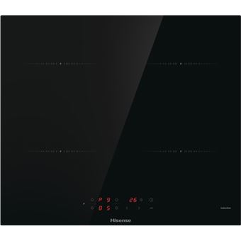 Placa de Indução Hisense HI6401BSCE | Elétrica | 59 cm | 4 Zonas | Preto - 1