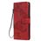 Capa Magunivers PU Borboleta Vermelho para Huawei P20 Lite 2019/Nova 5I_3