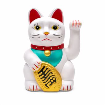 Gato da Sorte 0259C | Branco - 1