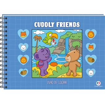 Cuddly Friends - Livrão De Colorir - 1
