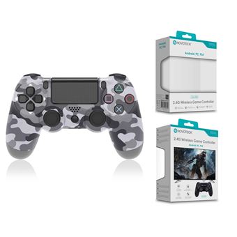 Comando Novoteck GM-004 para PS4-PC-Android - Tropa Cinza - 1