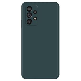 Capa e TPU borda reta, emborrachado Magunivers para Samsung Galaxy A53 5G - verde escuro - 1