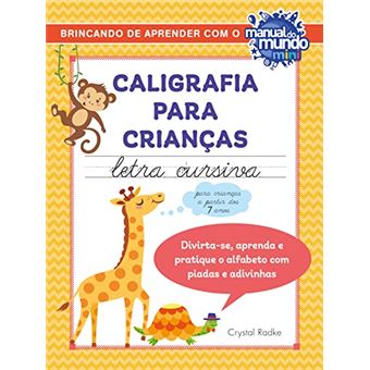 Caligrafia Para Crianças: Letra Cursiva - 1