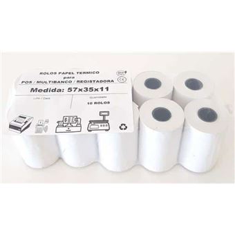 Rolos Térmicos Planner | 57x35x11 | Pack 10 rolos - 1
