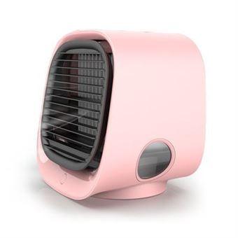 Mini-ventilador de Arrefecimento Portátil Multifuncional Arzopa® 3 em 1 - Rosa - 1