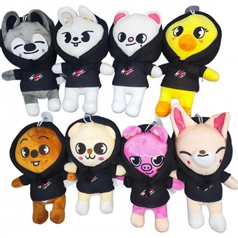Peluche V-REEL QT02 Stray Kids SKZOO | Conjunto de 8 unidades | 20cm - 1