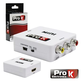 Conversor Hdmi Para Composto + Audio Prok - 1