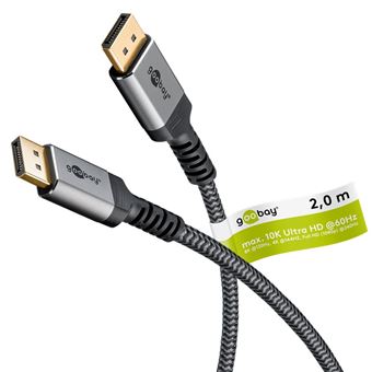 Cabo Displayport Goobay 75685 | Preto - 1