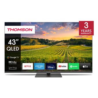 Smart TV Thomson 43QG5C14 | QLED | 4K UHD | 43'' | 109,2 cm | F - 1