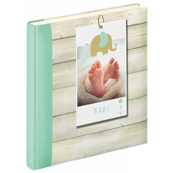 Álbum Bebé Walther Uk-147-A | Verde Welcome | 28 x 30,5 cm | 50 Folhas Brancas - 1