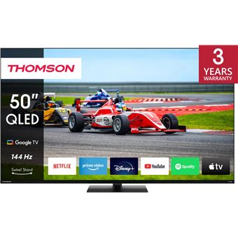 Smart TV Thomson 50QG7C14 | QLED Pro | 4K UHD | 50'' | 127 cm | F - 1