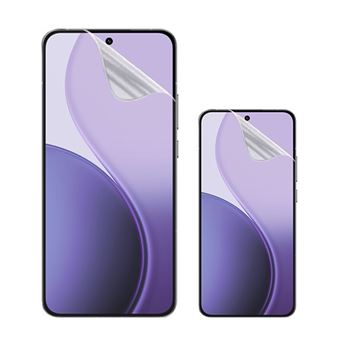 Kit 2 Películas Protectoras de Hydrogel Frente GIFT4ME para Oppo Reno14 Pro | Transparente - 1