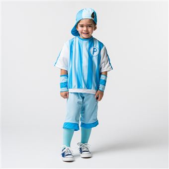 Disfarce Carnaval Panda e Caricas | Pedro | 3/4 Anos - Azul - 1