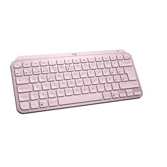 Teclado Wireless Logitech MX Keys Mini | Idioma: Espanhol | Rosa - 1