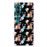 Capa Hapdey para Xiaomi Mi Note 10 - Note 10 Pro - CC9 Pro | Silicone Flexível em TPU | Design Teste padrão floral, flores multicoloridas - Transparente_0