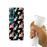 Capa Hapdey para Xiaomi Mi Note 10 - Note 10 Pro - CC9 Pro | Silicone Flexível em TPU | Design Teste padrão floral, flores multicoloridas - Transparente_3
