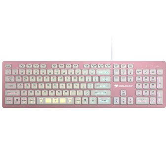 Teclado Gaming com Fios COUGAR Gaming Vantar AX | Idioma: Francês | Rosa - 1