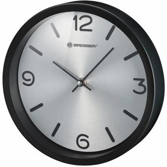 Relógio de Parede Bresser Optics 8020316CM3000 | Preto, Prateado - 1