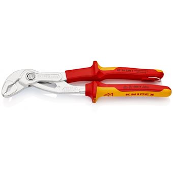 Alicate de Corte de Mangueira Knipex 87 26 250 T | Vermelho, Amarelo - 1