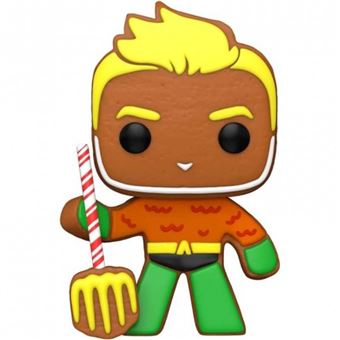 Funko Pop! DC Gingerbread Aquaman Holiday 445 - 1
