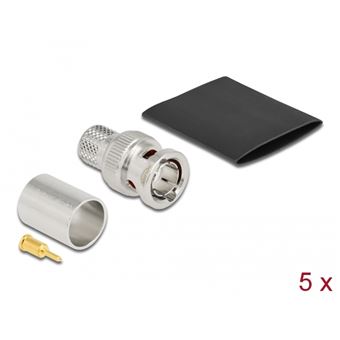 Conector Coaxial DeLOCK 90027 | Aço inoxidável - 1