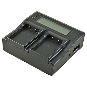 Carregador Duplo JUPIO para 2 Baterias Fuji NP-T125 - 1