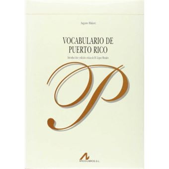 Vocabulario De Puerto Rico - 1