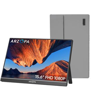 Monitor Portátil Arzopa® A1 | 15.6" | FHD | 1920 × 1080P Display | +Bolsa de armazenamento - 1