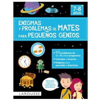 Enigmas Y Problemas De Mates Para Pequeños Genios (7-8 Años) - 1