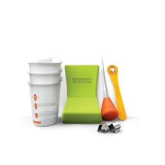 Acessório para Gelados Zoku Eis Tablett, Becher, Stab, Formen Quick, Eis-Kreationnen Quick Pop Maker, - 1