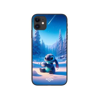 Capa Maniacase para Iphone 11 | Stitch cute star snow 3D - 1