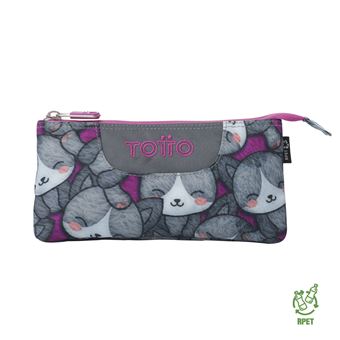 Estojo Triplo TOTTO Tablero 7YI - 1