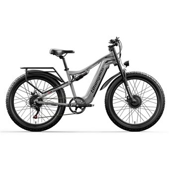 Bicicleta de Montanha Elétrica Shengmilo S600 | Motor duplo de 2.000W | Samsung 48V 17,5Ah - 1