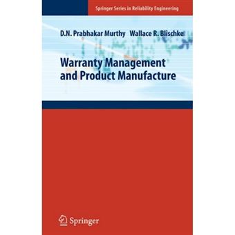 Warranty Management and Product Manufacture - Paperback - 2010 - 1