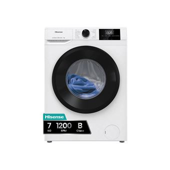 Máquina de Lavar Roupa Hisense WF1G7021BW | 7 Kg | 1200 RPM | B | Branco - 1