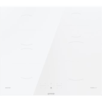 Placa de Vitrocerâmica Gorenje GI6401WSC | Elétrica | 59.5 cm | 4 Zonas | Branco - 1