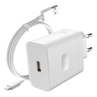 Carregador Oppo SuperVOOC | 33W | USB para USB-C | Branco - 1