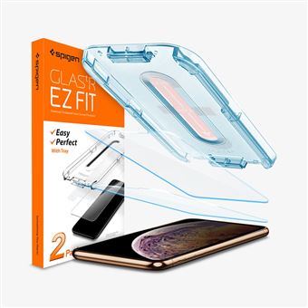Protetor de Ecrã para Telemóvel Spigen iPhone 11 Pro Max Screen Protector | Transparente - 1