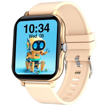 Smartwatch Vertente Oportuna Elite H13 | Rosé com Pulseira Bege | Monitoramento Avançado de Saúde e Fitness - 1