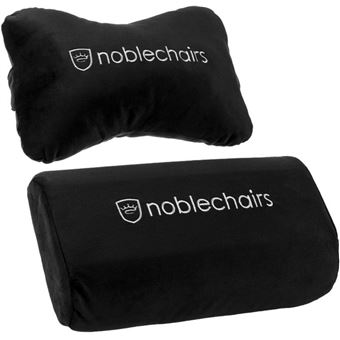 Set de Almofadas noblechairs para EPIC/ICON/HERO | Preto / Branco - 1