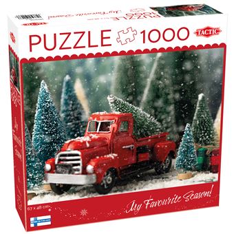 Puzzle Tactic Christmas, Christmas Tree  Miniature 59609 | 1000 Peças - 1
