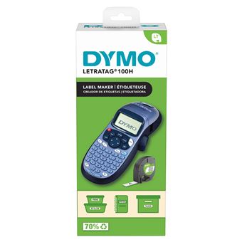 Impressora de Etiquetas DYMO LetraTag LT-100H + Tape | Azul - 1